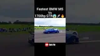 GT-R35 vs Fastest M5 🤯🚀🔥#fastest #bmw #m5 #nissangtr #gtr34 #horsepower