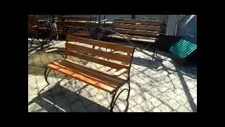 Скамья 7 садовая