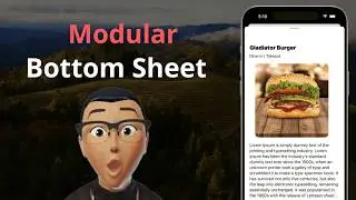 🔥Creating a Modular Bottom Sheet in SwiftUI: A Step-by-Step Guide
