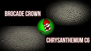 BROCADE CROWN & CHRYSANTHEMUM C6