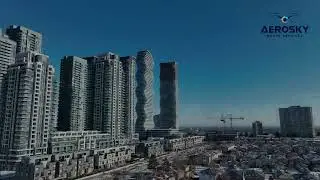 Mississauga, Ontario Drone View
