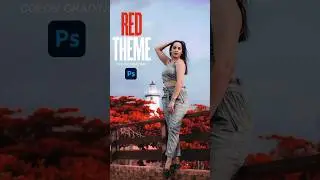 RED THEME COLOR GRADING _   #shorts #colorgrading #colorgradingtutorial #youtubeshorts