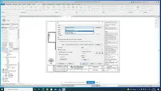 Saving your Revit drawing as a PDF File