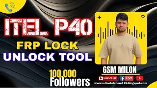 Itel P40  P662L Google Frp Bypass NEW METHOD 2025 1M%🔓👈