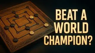 I Beat a World Champion at Nine Men’s Morris|#millsgame #boardgame #gaming