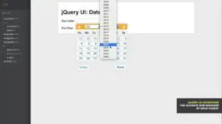 006 jQuery UI Datepicker