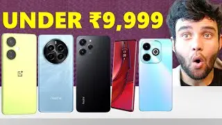TOP 05 BEST PHONES UNDER ₹9,999 IN 2024 | BEST BUDGET SMARTPHONES