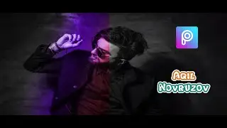How to make Neon Effect photography on Android || PicsArt