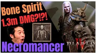 Diablo 4 - Bone Spirit Necro is NUKING!!!! Abilities, Book Of The Undead, Gear & Paragon Board