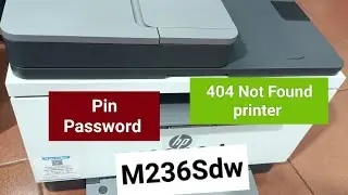 HP MFP 236Sdw Printer - How to Check Printer Pin Code | 404 Not Found printer 