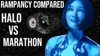 Marathon vs Halo. Rampancy compared. Bungie Marathon Lore.
