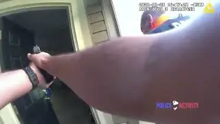 Police Officers Break Down The Door To The House And Shoot At The Owner