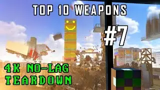 Top 10 Teardown Weapons [#7 Gravity Controller] - No-Lag Teardown in 4K