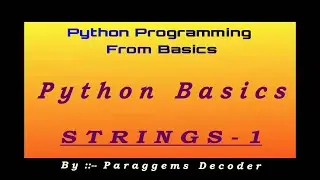 Python Strings Tutorial | How To Use Strings In Python | Python Tutorial 4