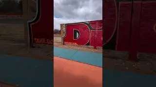 HUGE GRAFFITI BLOCK LETTER PIECE 👀 #graffitiart #graffiti #shorts