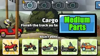 Hill Climb Racing 2 - ➡ Medium Parts ⬅  (This Isn't Safe)