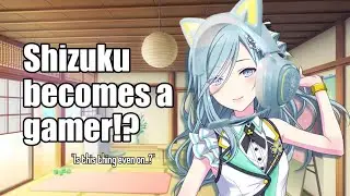 Shizuku Becomes a Gamer!? (Project Sekai Trashpost)