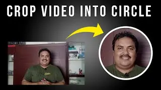 how to convert and crop video in a circle with Stroke premiere pro | Circle Effect Creation