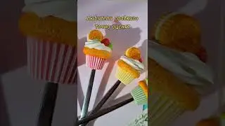 Любители сладкого точно оценят #полимернаяглина #крафтовыеподарки #свояполка #кондитерскийдекор