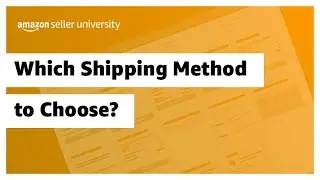 Which Shipping Method to Choose?