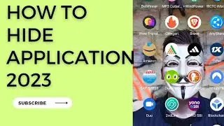 How To Hide Your Application 2023 #trick #tips #application