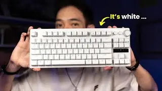 RAZER Huntsman V3 Pro TKL White Edition. What's different?