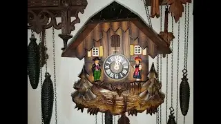 Part 2 KUNER The FARMER and WIFE Dancing Cuckoo Clock Repair