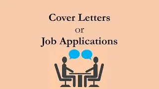 Cover Letters or Job Application