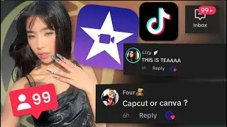 I tried making a TIKTOK edit on iMOVIE...
