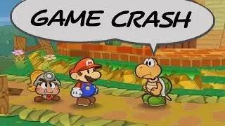 Having a Friendly Conversation Crashes Paper Mario