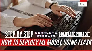 How to deploey Machine Learning model in web interface using flask |  Flask | Machine Learning |