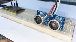 How to use an Ultrasonic Sensor with an ESP 32