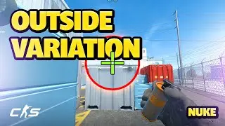 Nuke CS2 - Outside Smoke Variations - Garage And Blue Box