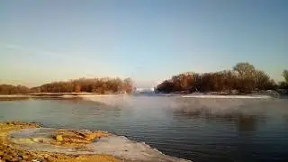 Москва-река, парк Коломенское, 12.12.2020