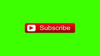 #GreenScreen subscribe button green screen video