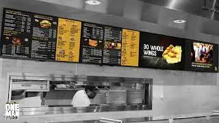 Digital Menu Board signage #digitalmenuboard #retailsignage #digitalsignage