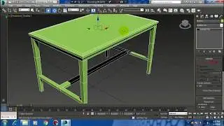 3ds max modeling: dining table [ in hindi ]