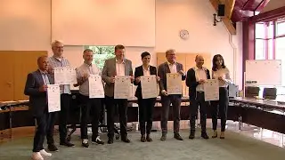 Neue Hoffnung für die Ukraine - Solidaritätspartnerschaftsurkunde wird unterschrieben