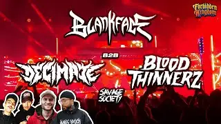 SAVAGE SOCIETY: BLANKFACE B2B DECIMATE B2B BLOODTHINNERZ @ Forbidden Kingdom 2023