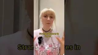 Strange gestures in Japan 🇯🇵🤔
