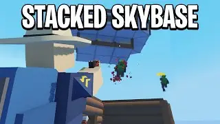 Skybase Owner Logged In During Stacked Base Raid | Unturned