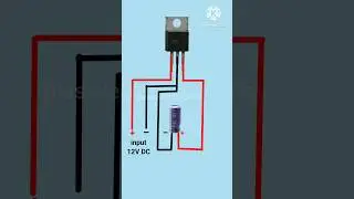 voltage regulator input 12V DC  output 5V DC 