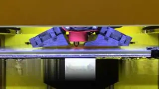 Craftbot 3D printer doing a print