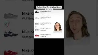 SELL📉OR HOLD📈SEPTEMBER KOBE 8 SNEAKER RELEASES?? #sneakers #sellorhold