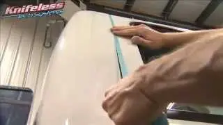 Using the Knifeless Tech Systems Bridge Line Tape on Door Seams