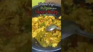 Punjabi Paneer Bhurji #thebakingfairy #shorts #food #cooking