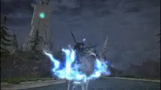 FINAL FANTASY XIV Seiryu Hallowed Kamuy mount