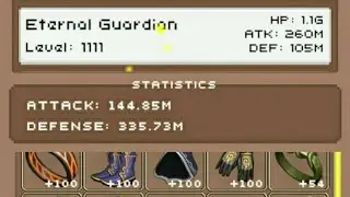 Strongest enemy I can beat so far || The Simplest RPG