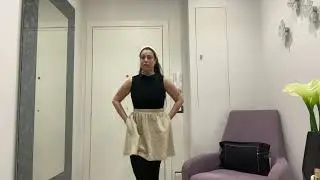 Sara Francy indossa abitino Zara