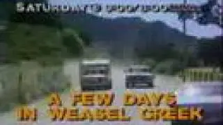 80s Retro CBS Saturday Night Movie Promo